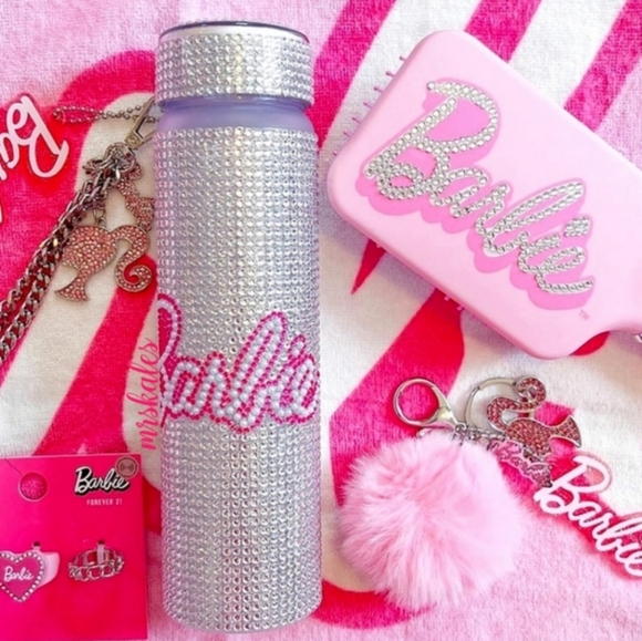 Barbie Rhinestone Water Bottle - Picture 13 of 16